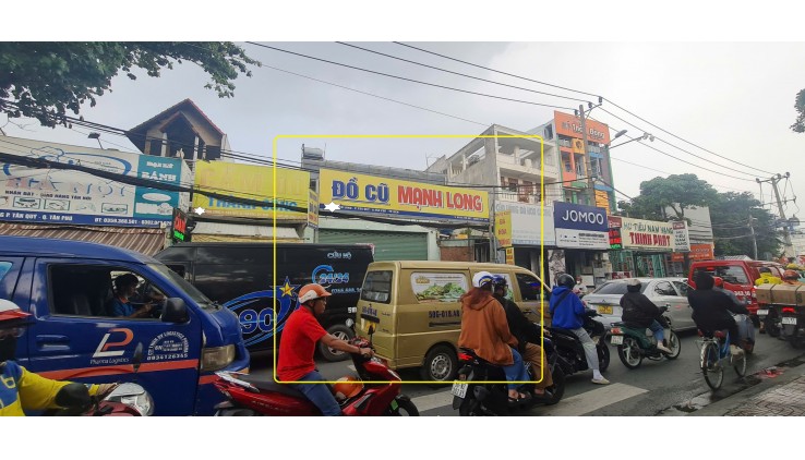 Cho thuê nhà Mặt tiền Bình Long 184m2 - NGANG 8M - GẦN NGÃ TƯ SẦM UẤT